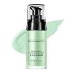 Anti-redness Face Primer, Green Colour Corrector, Make up Primer for Red & Blemished Skin, Moisturising Foundation Base, Brighten Skin Tone, Grips Makeup To Last, Hydrating Isolation Cream, 40g