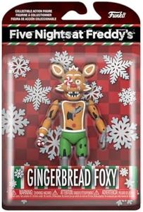Funko Action Figure: Five Nights at Freddy's (FNAF)- Holiday Foxy - Jouet à Collectionner - Idée de Cadeau - Produits Officiels - Video Games Fans