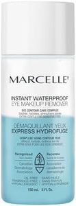 Marcelle Instant Eye Makeup Remover Lotion, Waterproof Makeup Removal, with Eye Contour Care Complex, for Sensitive Eyes, Hypoallergenic, Fragrance-Free, Cruelty-Free, Paraben-Free, 150 mL