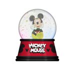 Disney Mickey Mouse Light-Up Collectible Snow Globe | 6 Inches Tall