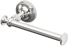 Gatco 4123 Tavern Toilet Paper Holder, Polished Nickel / Wall Mounted Euro Style Toilet Tissue Holder, Zinc