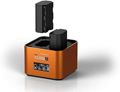 Hahnel Pro Cube 2 Dual Charger - Sony - Color: Yellow