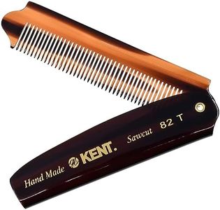 Kent Kent The Hand Made Comb Fine 4 Inches Folding Pocket Comb 82t