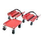 KASTFORCE KF2011 Snowmobile Dolly Set Max Supporting 1500Lbs with Heavy Duty Straps Firmly Attaching on Skis