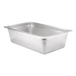 SignatureWares™ Commercial Stainless Steel Steam Table Pan, Full Size, 6" - STEAMPAN006