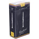 Vandoren CR101 Bb Clarinet Traditional Reeds Strength 1; Box of 10