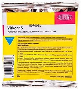 Ranvet Virkon S Broad Spectrum Virucidal Disinfectant Sachet 50g