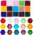 MissAudrey 1800pcs 4mm Faceted Crys