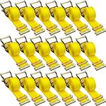 VEVOR 18PCS E Track Ratchet Strap, 