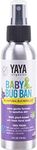 YAYA ORGANICS Baby Bug BAN – All-Natural, Proven Effective Repellent for Babies, Children and Sensitive Skin (4 Ounce Spray)