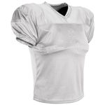 Champro Men's Preseason Practice Mesh Football Jersey, White, Medium