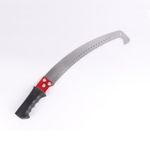 SHIDHMI Garden Pruning Saw - 1 Pic 16 inch Pruning Saw with pole fixing slot Professional Curved Blade Hand Saw with Hook Rust Resistance Sharp Teeth Blades With Rubber Grip Handle