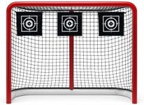 KAIDIDA Ice Hockey Target: 10"x10" Quick Install Waterproof Shooting Training Aid Improve Accuracy for Indoor Outdoor Teens Adult Players - Only 1 Pieces