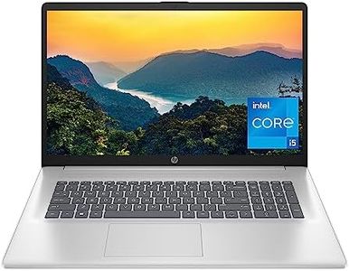 HP 17 inch Laptop, FHD Display, Intel Core i5-1335U, 8 GB RAM, 1 TB SSD, Intel UHD Graphics, Windows 11 Home, 17-cn3010ca (2023)