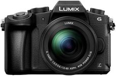 Panasonic LUMIX G85 4K Digital Camera, 12-60mm Power O.I.S. Lens, 16 Megapixel Mirrorless Camera, 5 Axis In-Body Dual Image Stabilization, 3-Inch Tilt and Touch LCD, DMC-G85MK (Black)