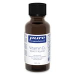 Pure Encapsulations Vitamin D3 Liquid - 1000 IU Liquid Vitamin D3 - For Healthy Bones & Immune Support - Gluten Free & Vegetarian - 22.5 mL