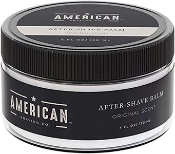 After Shave Balm for Smooth (Original Scent), Silky & Irritation Free Skin, Skin Care Soothes and Moisturizes Face After Shaving, Treats Redness & Razor Burn, Post Shave Lotion by American Shaving Co - 4 Oz