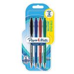 Paper Mate Flexgrip Ultra Retractable Ballpoint Pens | Medium Point (1.0mm) | Assorted Colours | 4 Count