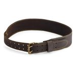 OX Tools OX-P263303 3 Inch Oil Tanned Leather Tool Belt, Heavy Duty Adjustable Buckle Full Grain Leather For Construction, Extra Wide, Adjusts For Waist 29" - 46"