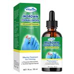 Ingrown Toenail Treatment, Fast Acting Ingrown Toenail Corrector Drops Soften Ingrown Toenail for Better Nail Trimming & Regrowth Health Toenails, Natural & Gentle