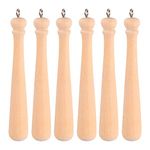 VILLCASE 50pcs Baseball Bat Keychain Pendant Sports Accessories Mini Scrapbook Purse Set Bag Purse Hanging Pendant Sports Fan Baseball Bats Baseball Theme Party Favors Metal Keychain Decor