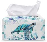 Freewander Blue Turtle Tissue Box H