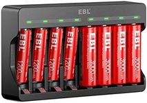 EBL Rechargeable Lithium AA Batteri