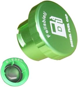 Felisbieti Ram Diesel Fuel Cap - Aluminum Magnetic, for 2019 2020 2021 2022 2023 2024 2025 2026 Dodge Ram 1500 2500 3500 Diesel fuel tank Cover-Ram Accessories