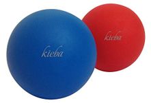 Kieba DuPont Massage Firm Lacrosse Balls for Myofascial Release, Trigger Point Therapy, Muscle Knots, and Yoga - Set of 2