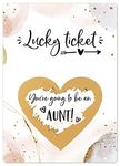 Jolicoon Pregnancy announcement scratch card - You are going to be an aunt - Baby announcement aunt