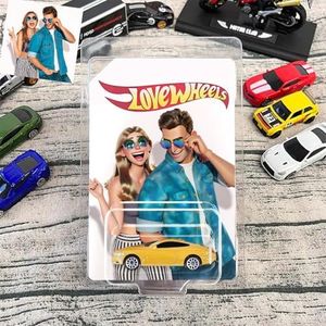 Personalized Funny Toy Car Packaging Picture, Customized Picture with Toy Car Styles, Valentines Mothers Day Birthday Family Warm Gift Picture Frames for Couples Husband Boyfriend Men