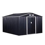 Outsunny 11' x 9' Outdoor Storage S