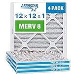 Aerostar 12x12x1 MERV 8 Pleated Air