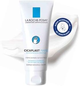 La Roche-Posay, Cicaplast B5, Crème Mains Barrière Réparatrice, Apaise & Protège les Mains Abîmées, Enrichie en Niacinamide et Glycérine, Pour Peaux Sèches, 100 ml