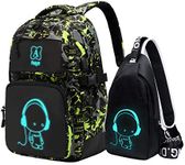 Asge boys backpack for kids camo bo