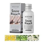 Snow Bleach Cream, Snow Bleach Cream, Snow Bleach Intensive for Face and Body, Private Part Underarm Dark Skin Whitening Lightening Cream Intimate Areas (1)