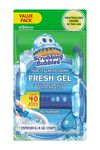 Scrubbing Bubbles Toilet Cleaning Gel, 1 Dispenser and 24 Gel Stamps