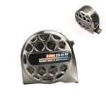 GIONAR Tape Measure, 7.5m Measuring Tape, Metric Tape Measure, Retractable Tape Measure Stainless Steel, Waterproof, Rust for Industrial and Home(7.5m*25mm)