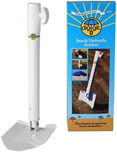 dig-git Best Beach Umbrella Sand Anchor, Anchor Only, Anchor Only