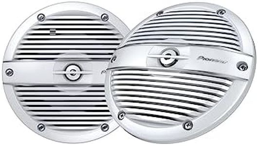 Pioneer TS-ME650FC 6-1/2" 2-Way Marine Speakers (White Classic grilles)