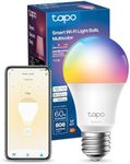 Tapo NEW TL13E Smart Bulb, E27 Multicolour Alexa Light Bulb, 8.3W (60W), E27 Smart Bulb, Dimmable, Schedule & Timer, Away Mode, Energy Saving, Voice Control Alexa & Google, No Hub Needed, App Control