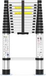 Telescoping Ladder,12.5 FT Extensio