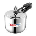 Vinod Stainless Steel Inner Lid Pressure Cooker - 3.5 Litre | Sandwich Bottom Cooker | Induction and Gas Base | ISI and CE Certified - 2 Years Warranty