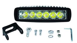 HELLA 357203011 Value Fit Mini Light Bar (6 LED/Spot Beam)