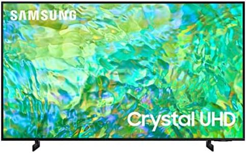 SAMSUNG 43-Inch Class Crystal UHD CU8000 Series with Object Tracking Sound Lite, Q-Symphony, Ultra Slim, Solar Remote, Smart TV with Alexa Built-in - [UN43CU8000FXZC][Canada Version] (2023)