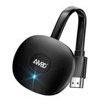 Wireless HDMI Display Adapter 4K 1080P, MpioLife WiFi Streaming Video Mirror Screen Receiver from iPhone, iPad, Android, PC, Tablet, Windows to HDTV/Monitor/Projector, Support Miracast, Airplay, DLNA