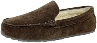 Clarks Mens Suede Moccasin Slippers