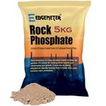 EDGEMETER Rock Phosphate Fertilizer for All Plants 5kg | Rock Phosphate fertilizers for plants home garden 5kg