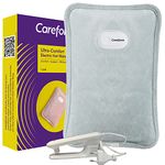 Careforce Electric Hot Water Bag for Pain Relief Electric Heating Pad For Period Cramps Premium Electric Hot Bags for Pain Relief in Shoulder, Back, Neck Electric Heating Bag for pain relief -Grey