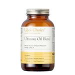 Udo's Choice Ultimate Oil Blend Capsules - Natural Source of Vegan Omega 3, 6 & 9 – Plant-Based – Supports Optimum Health – Convenient Capsule Format - 60 Vegecaps - 30 Servings